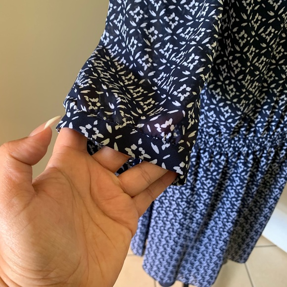 Lauren Ralph Lauren Printed Georgette Dress Sz 20W - Picture 4 of 8